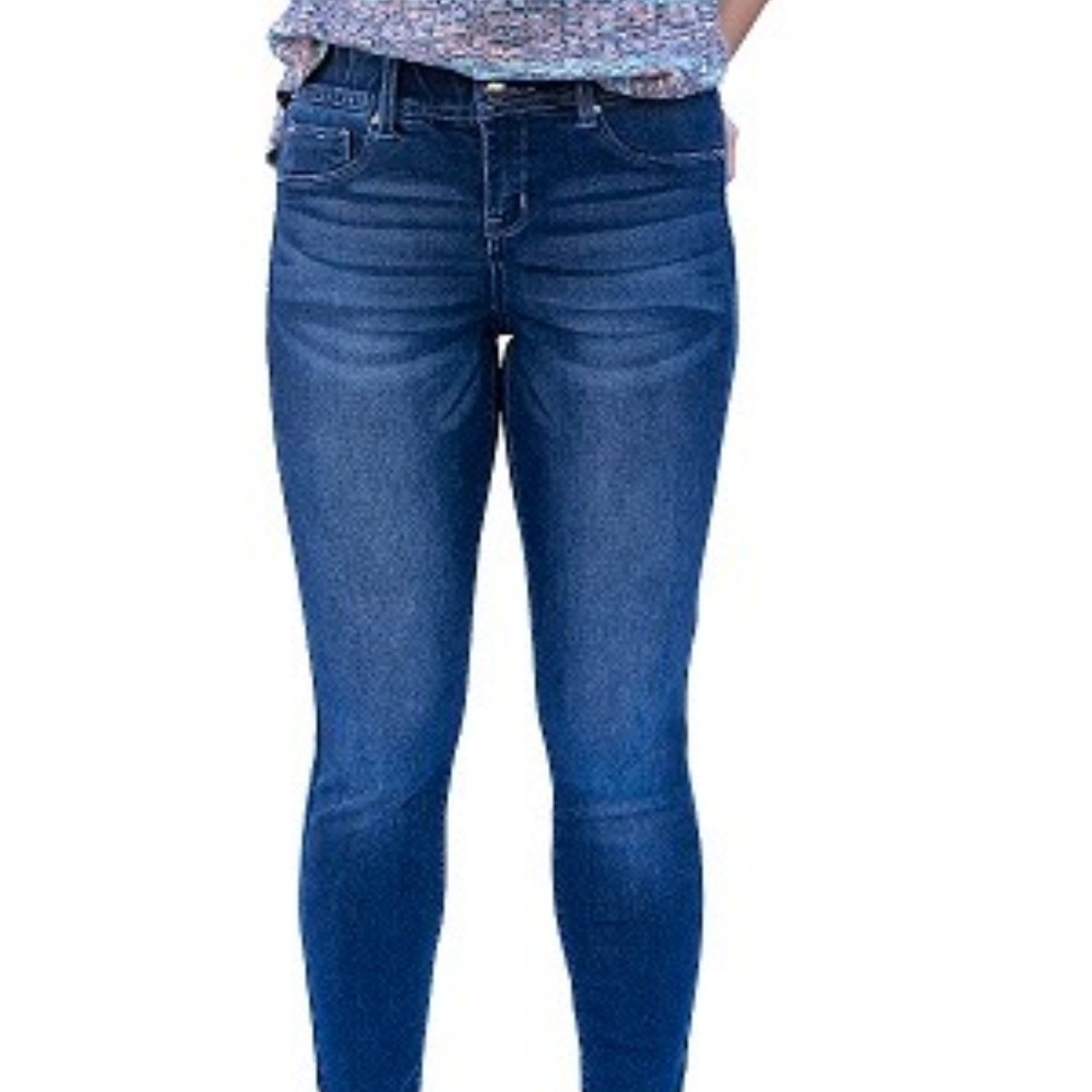 Double Button 5 Packet Skinny Jean